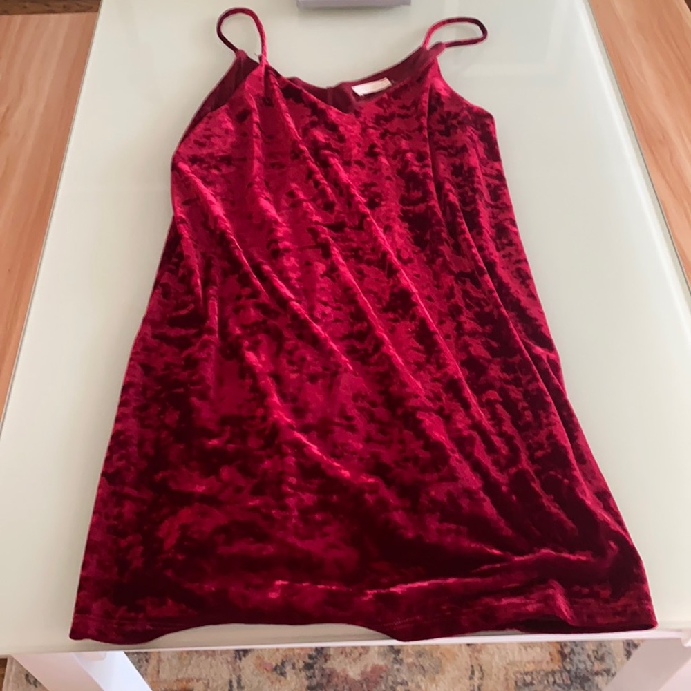 Beautiful velvet Christmas dress